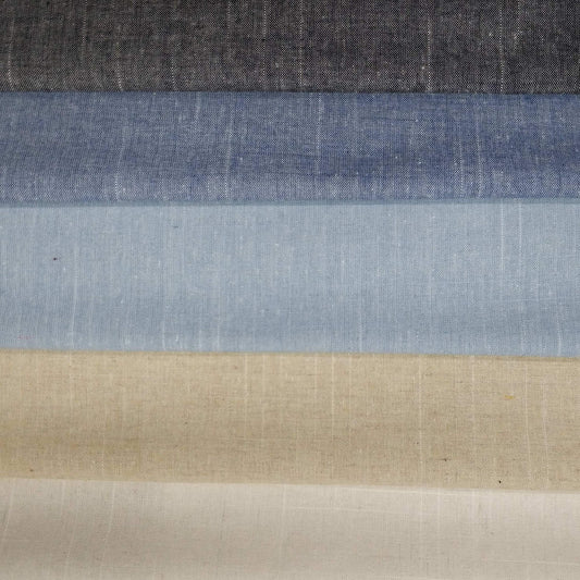 בד כותנה דמוי פשתן